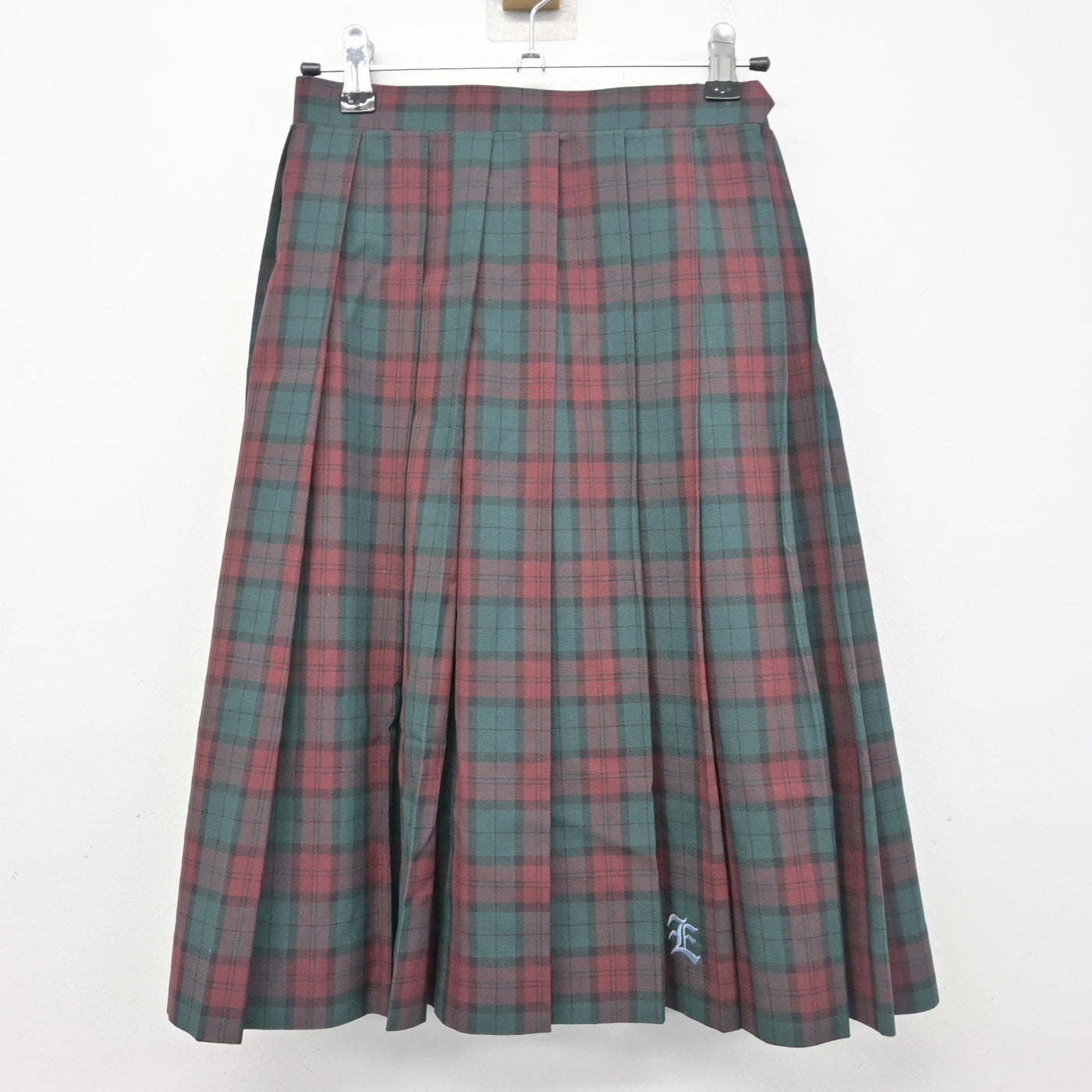 【中古】茨城県 江戸川学園取手高等学校/旧制服 女子制服 2点 (ベスト・スカート) sf104027