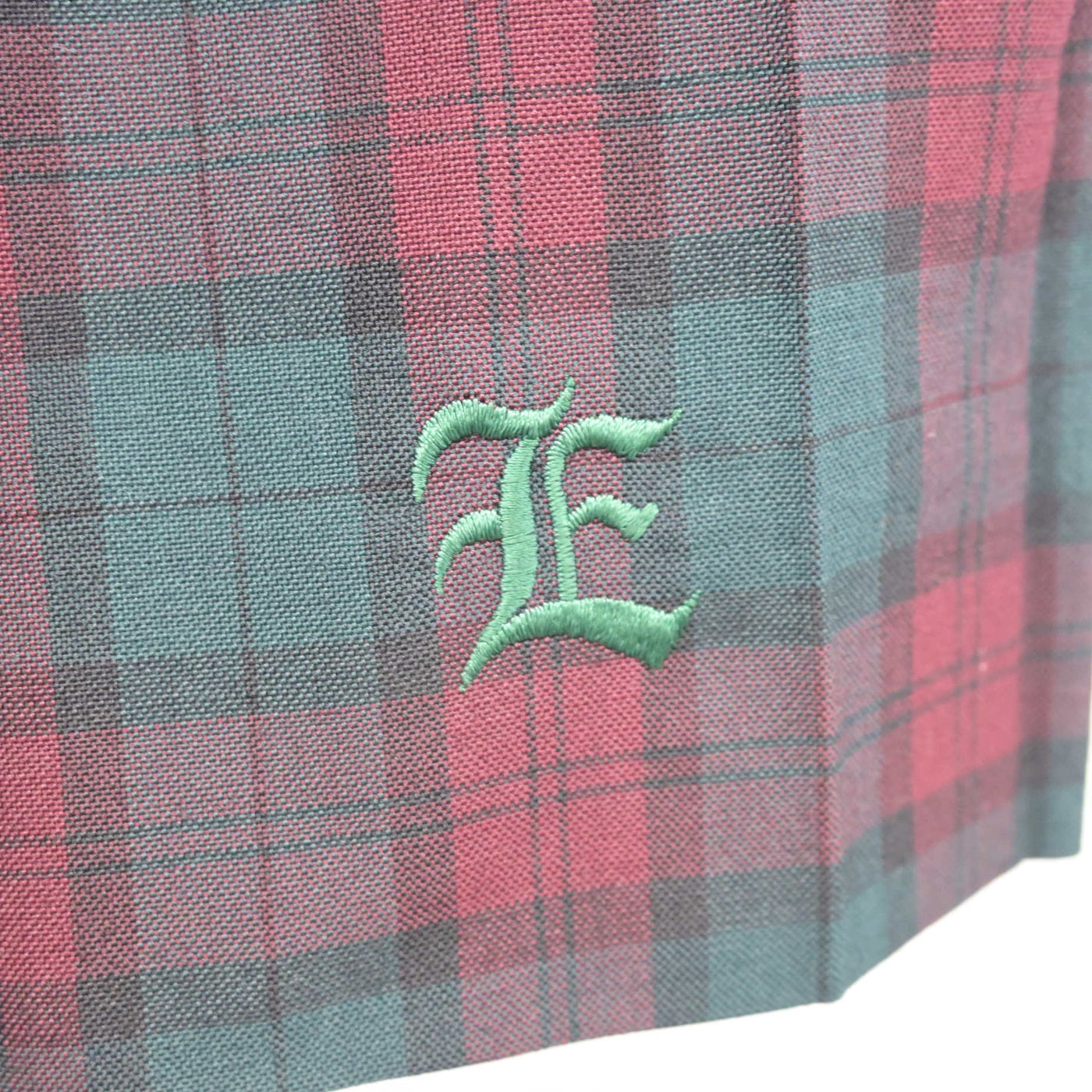 【中古】茨城県 江戸川学園取手高等学校/旧制服 女子制服 2点 (ニットベスト・スカート) sf104028