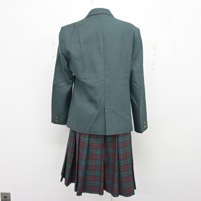 【中古】茨城県 江戸川学園取手高等学校/旧制服 女子制服 3点 (ブレザー・スカート) sf104030
