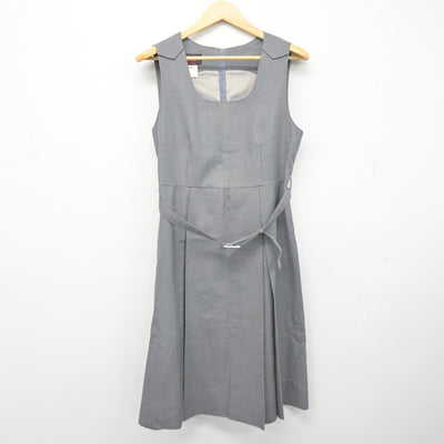 【中古】広島県 可部中学校 女子制服 3点 (ブレザー・ジャンパースカート) sf104042