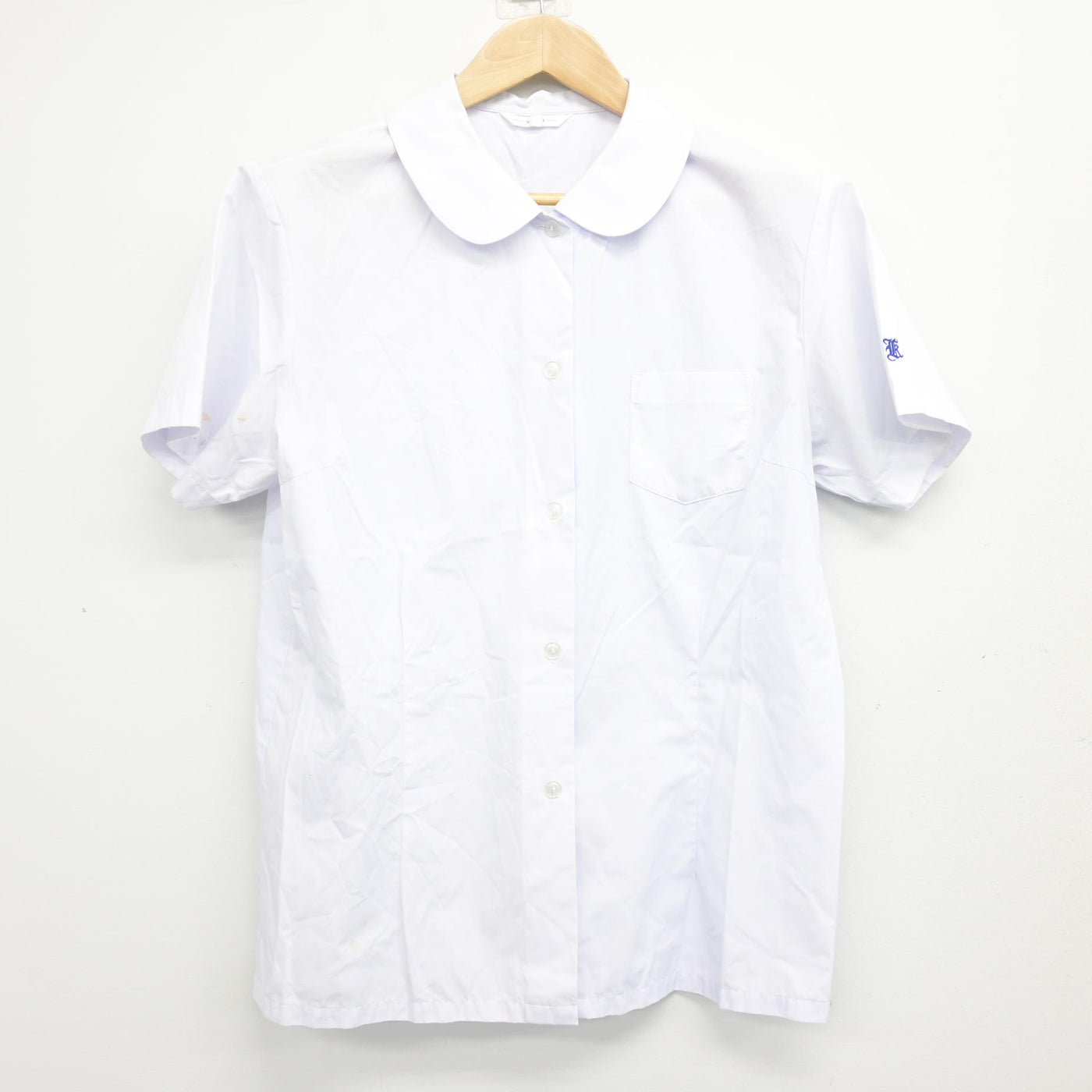 【中古】広島県 可部中学校 女子制服 3点 (シャツ・ジャンパースカート) sf104044