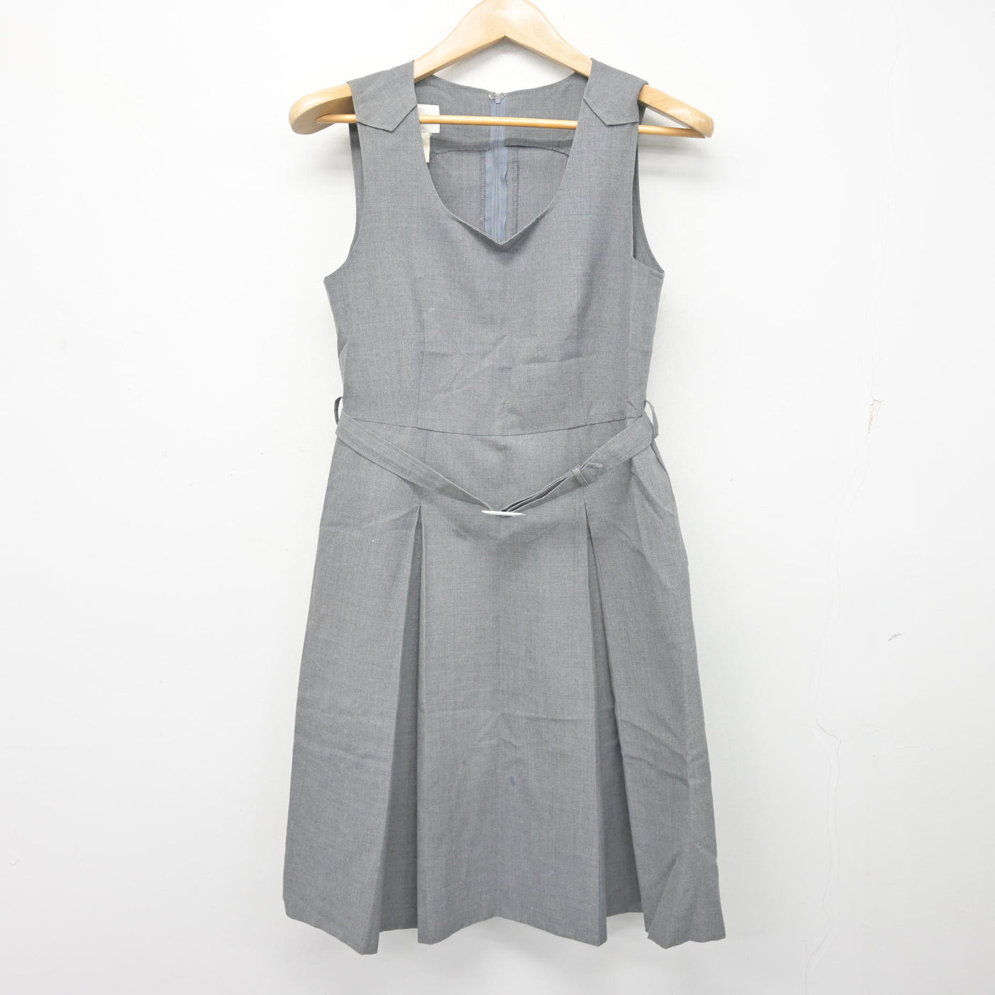 【中古】広島県 可部中学校 女子制服 3点 (シャツ・ジャンパースカート) sf104044