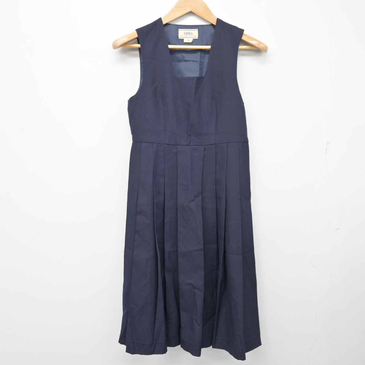 【中古】熊本県 ルーテル学院高等学校 女子制服 4点 (セーラー服・ジャンパースカート) sf104050