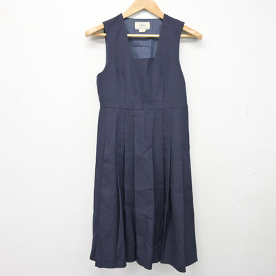 【中古】熊本県 ルーテル学院高等学校 女子制服 4点 (セーラー服・ジャンパースカート) sf104050