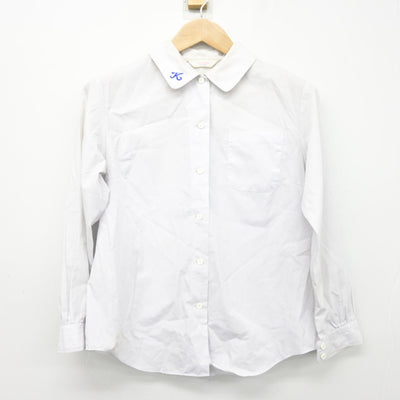 【中古】熊本県 熊本中央高等学校 女子制服 2点 (ニットベスト・シャツ) sf104054