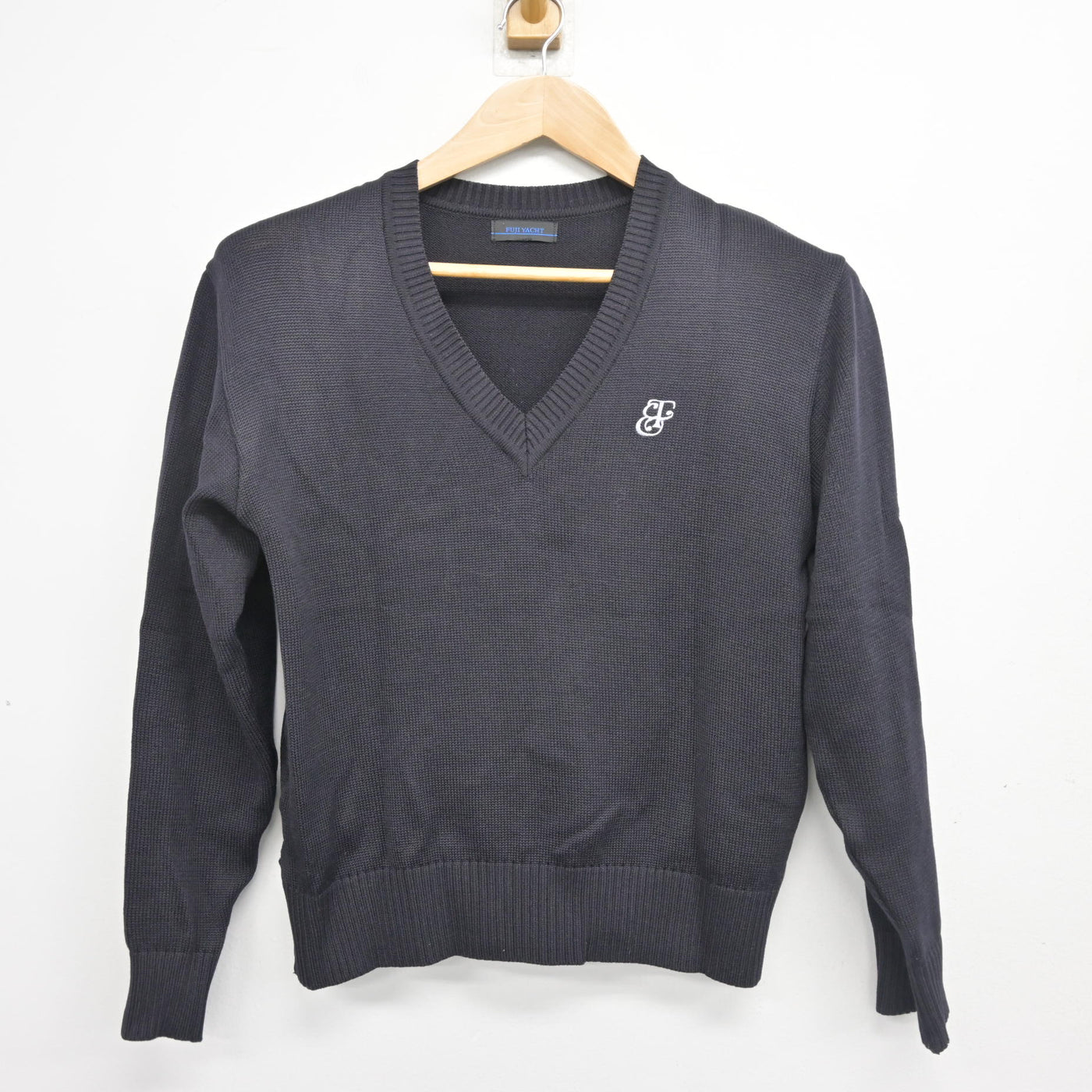 【中古】茨城県 江戸川学園取手高等学校 女子制服 2点 (ニットベスト・ニット) sf104056