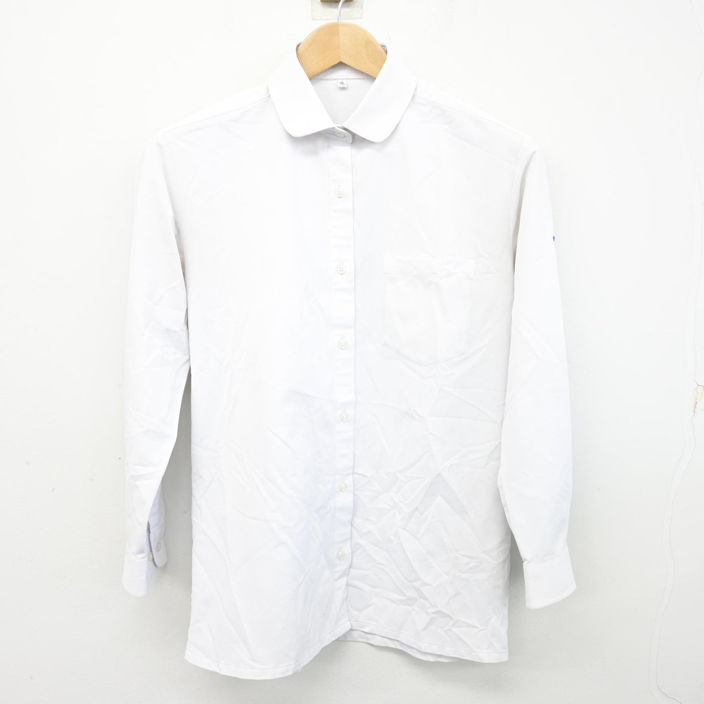 【中古】福井県 福井工業大学附属福井高等学校 女子制服 2点 (ニットベスト・シャツ) sf104059