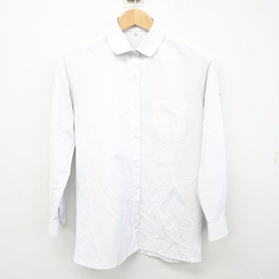 【中古】福井県 福井工業大学附属福井高等学校 女子制服 2点 (ニットベスト・シャツ) sf104059