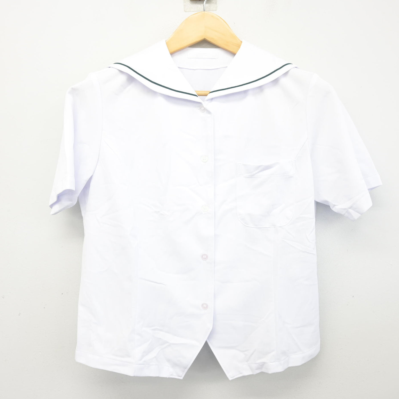 【中古】福井県 福井工業大学附属福井高等学校 女子制服 2点 (ブラウス・スカート) sf104060