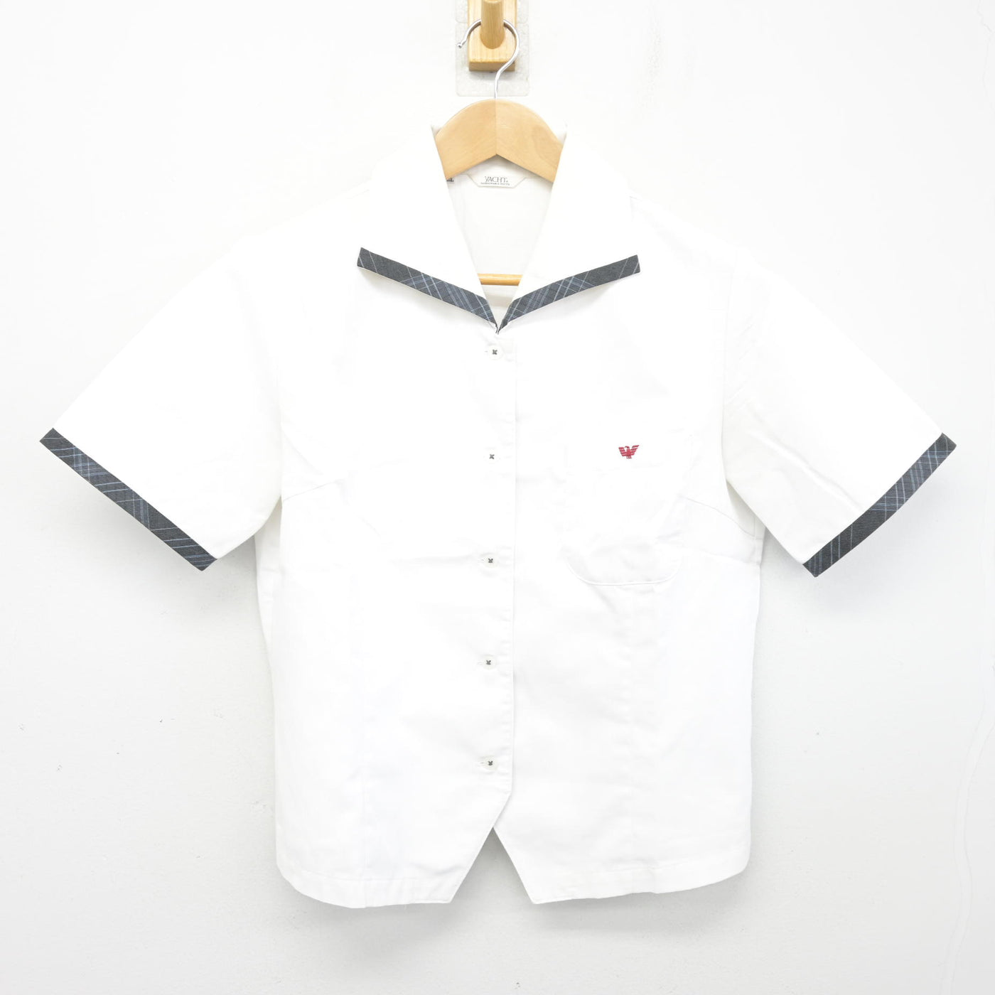 【中古】兵庫県 明石西高等学校 女子制服 2点 (シャツ・スカート) sf104065