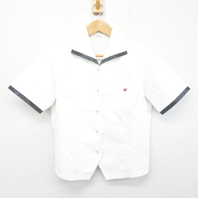 【中古】兵庫県 明石西高等学校 女子制服 2点 (シャツ・スカート) sf104065