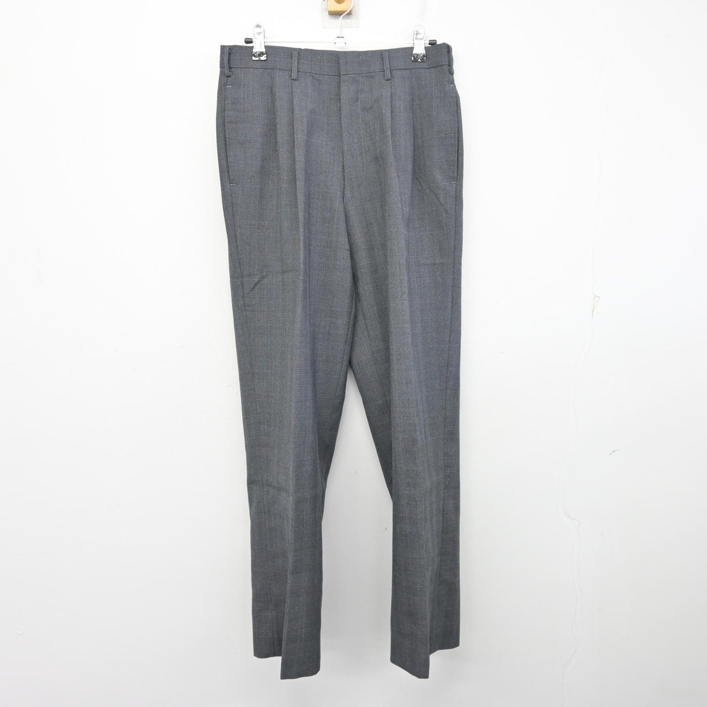 【中古】兵庫県 明石西高等学校 男子制服 3点 (ニット・ズボン) sf104067