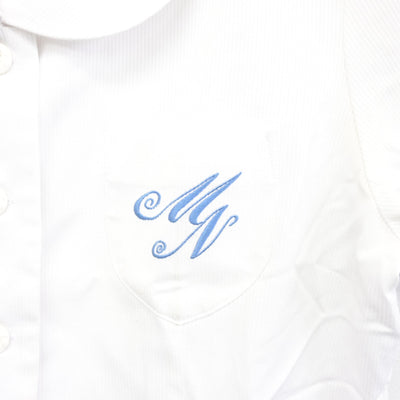 【中古】宮崎県 宮崎日本大学中学校/旧制服 女子制服 2点 (ブラウス・スカート) sf104070