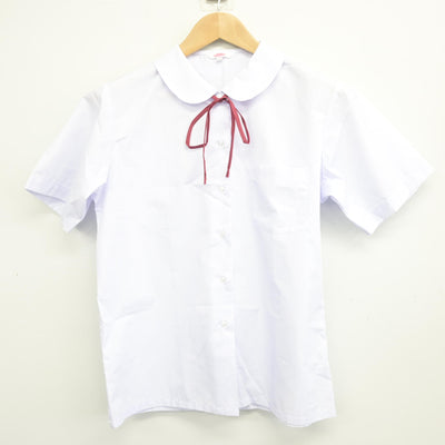 【中古】茨城県 日高中学校 女子制服 3点 (シャツ・スカート) sf104078