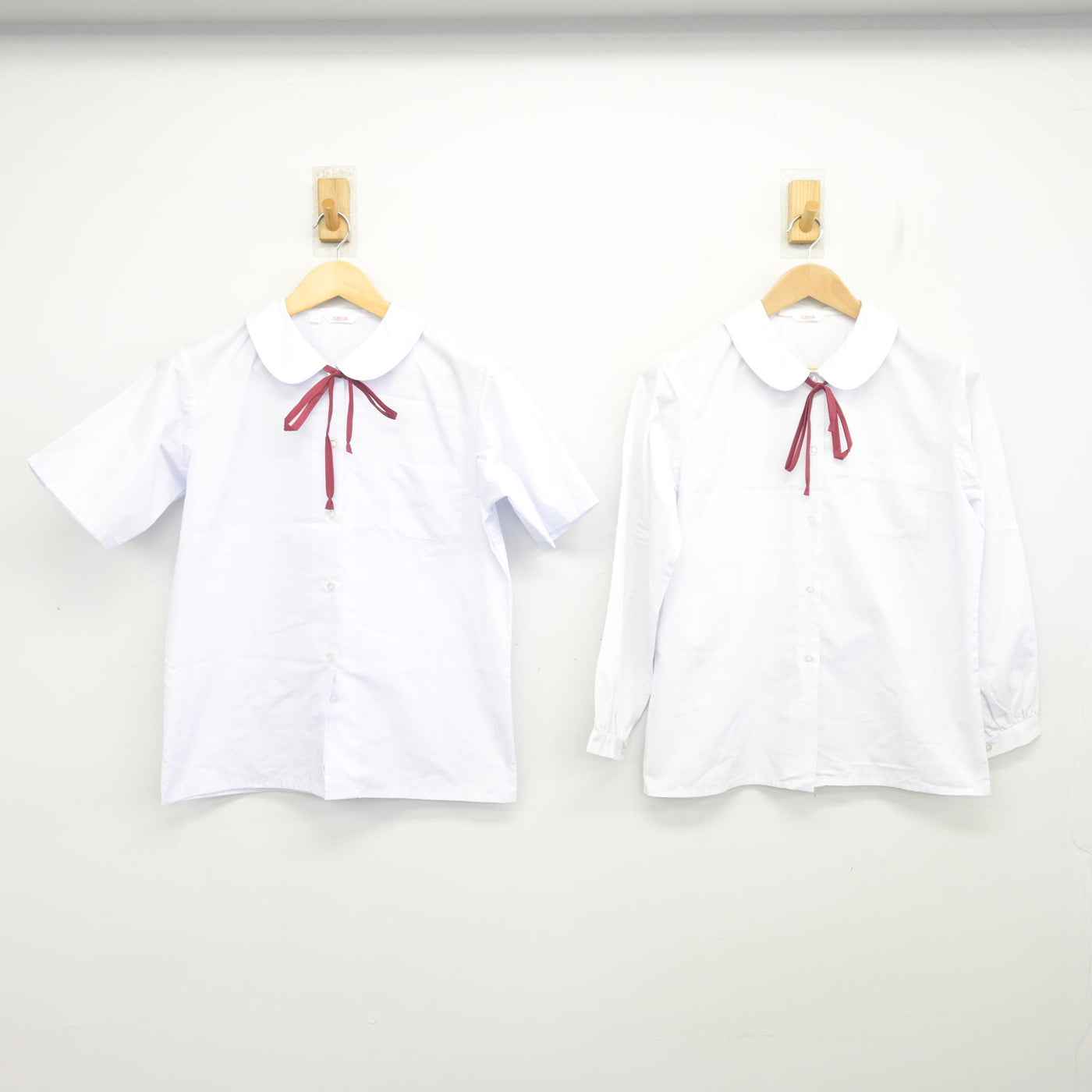 【中古】茨城県 日高中学校 女子制服 4点 (シャツ・シャツ) sf104079