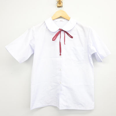 【中古】茨城県 日高中学校 女子制服 4点 (シャツ・シャツ) sf104079