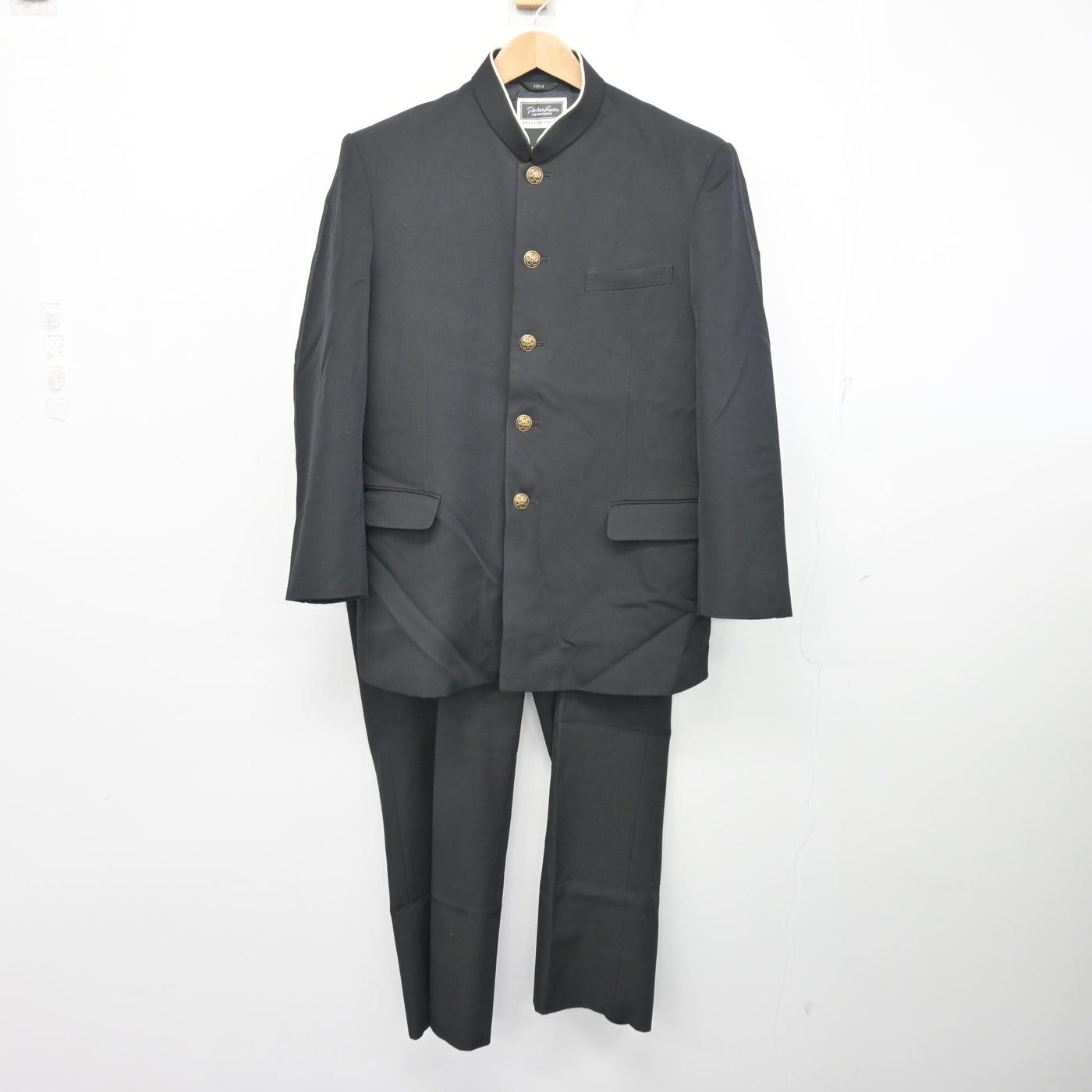 【中古】茨城県 日高中学校 男子制服 2点 (学ラン・ズボン) sf104080