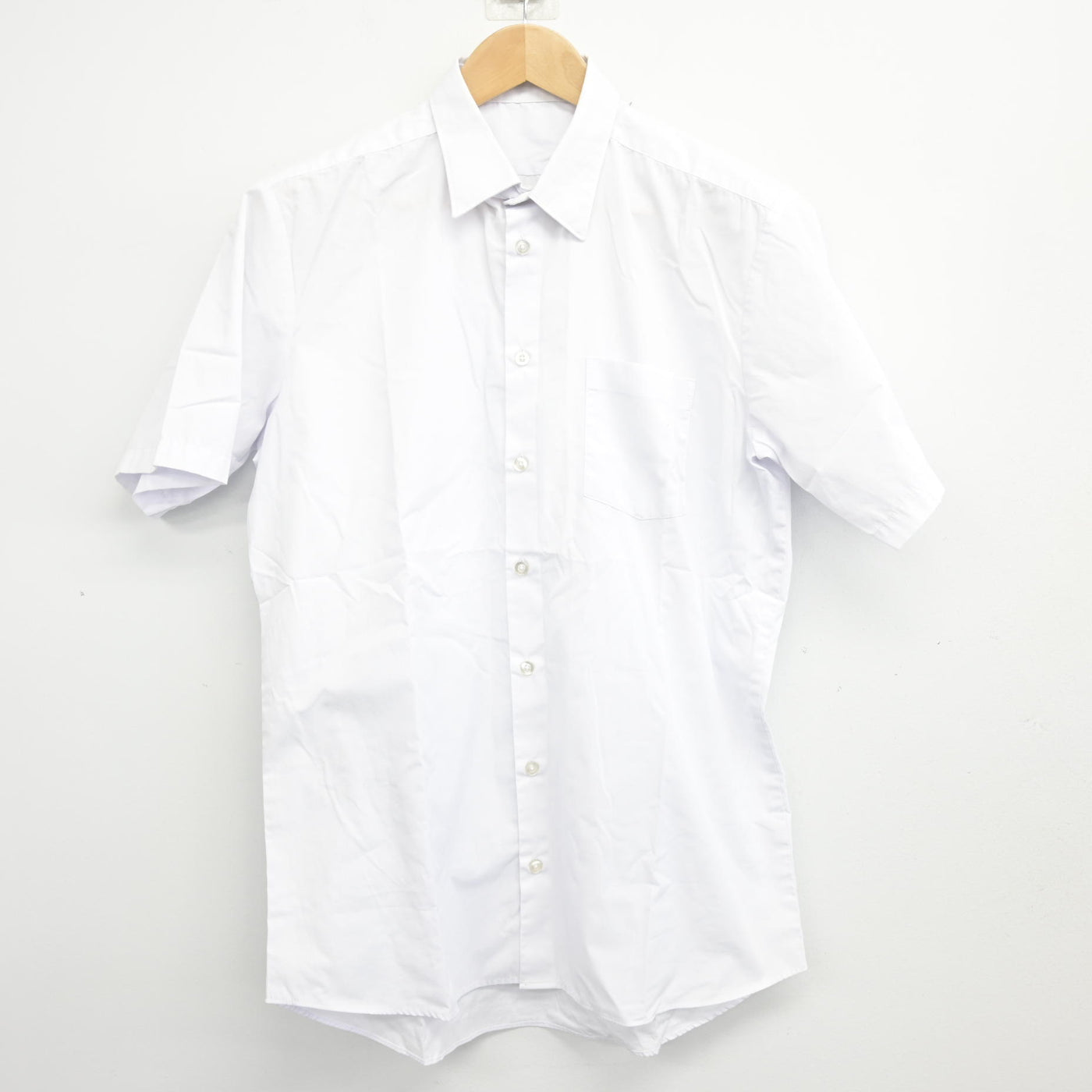 【中古】茨城県 日高中学校 男子制服 2点 (シャツ・ズボン) sf104082