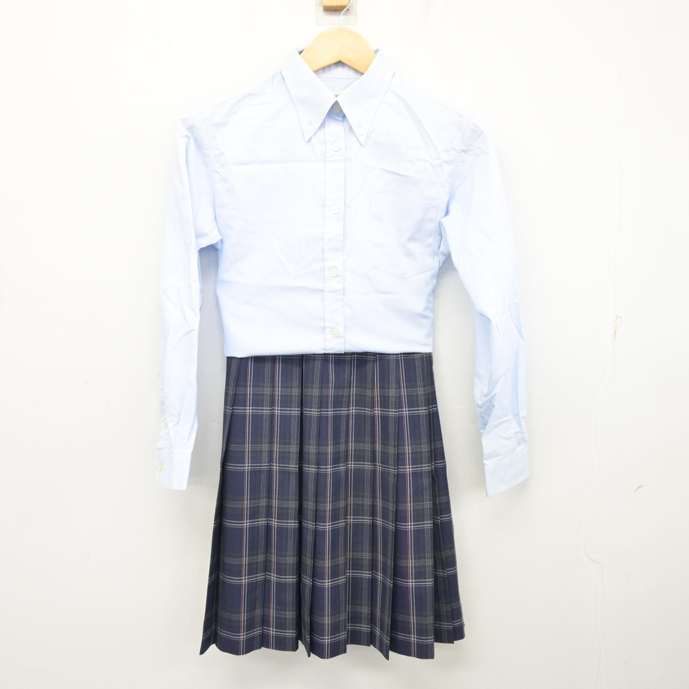 【中古】神奈川県 立花学園高等学校 女子制服 2点 (シャツ・スカート) sf104085