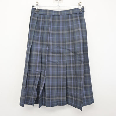 【中古】鳥取県 鳥取湖陵高等学校 女子制服 4点 (ブレザー・シャツ・スカート) sf104088