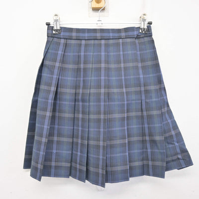 【中古】鳥取県 鳥取湖陵高等学校 女子制服 2点 (ニットベスト・スカート) sf104089