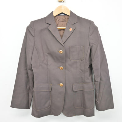 【中古】大分県 柳ヶ浦高等学校 女子制服 3点 (ブレザー・スカート) sf104091