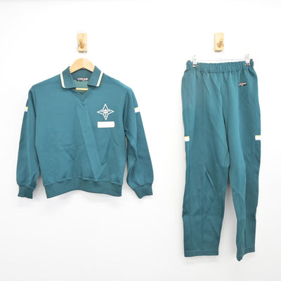 【中古】岩手県 黒石野中学校 女子制服 2点 (ジャージ 上・ジャージ 下) sf104094