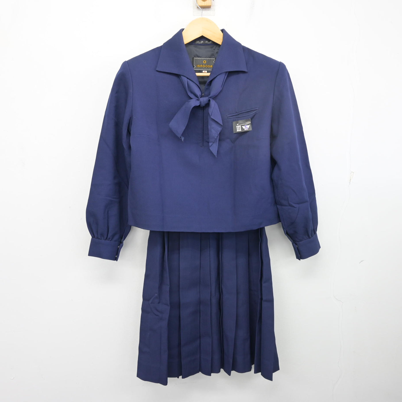 【中古】岩手県 盛岡第三高等学校 女子制服 5点 (ブレザー・スカート) sf104100
