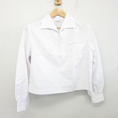 【中古】岩手県 盛岡第三高等学校 女子制服 3点 (シャツ・スカート) sf104101