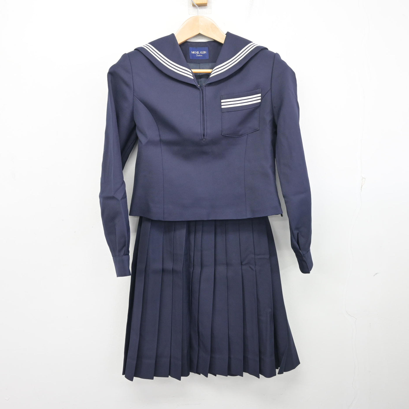 【中古】北海道 北海道札幌北高等学校 女子制服 2点 (セーラー服・スカート) sf104103