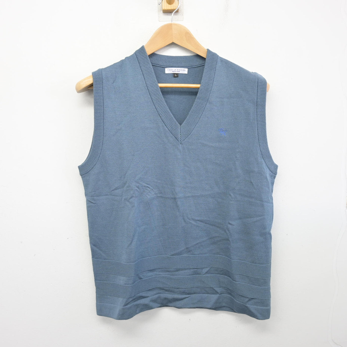 【中古】北海道 北海道札幌手稲高等学校 女子制服 2点 (ニット・ニットベスト) sf104106