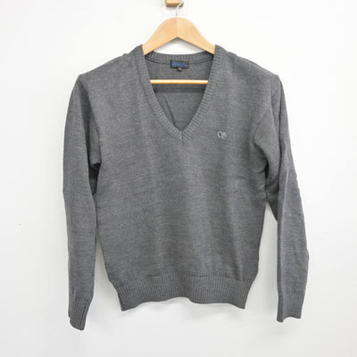 【中古】北海道 市立札幌新川高等学校 女子制服 2点 (ニット・ニットベスト) sf104112