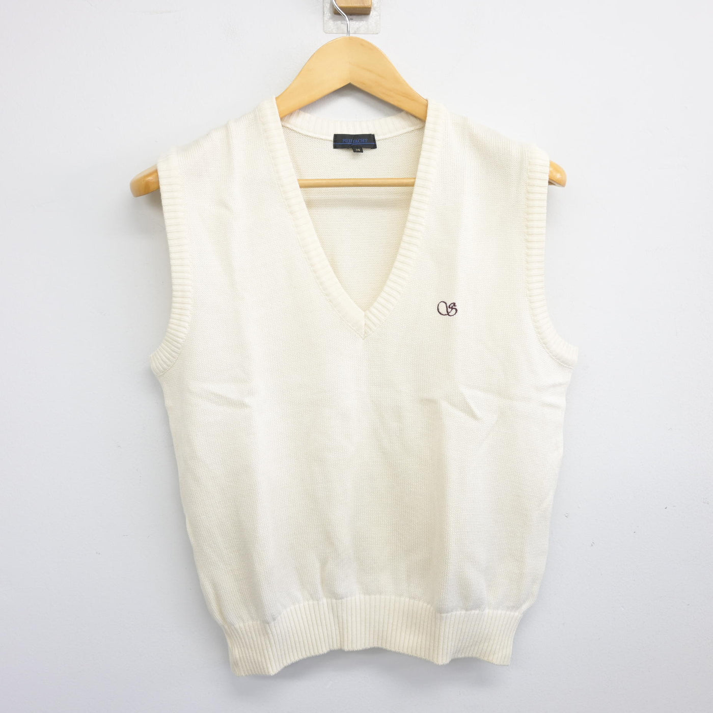 【中古】北海道 市立札幌新川高等学校 女子制服 2点 (ニット・ニットベスト) sf104112