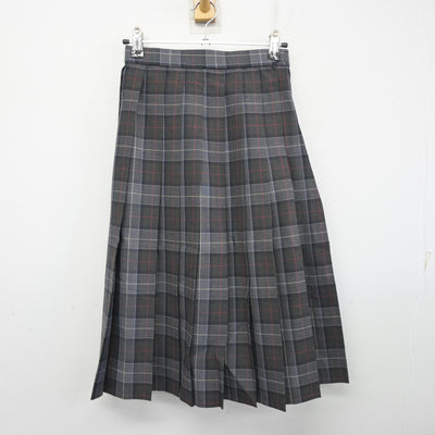 【中古】東京都 松江第五中学校 女子制服 3点 (シャツ・スカート) sf104116
