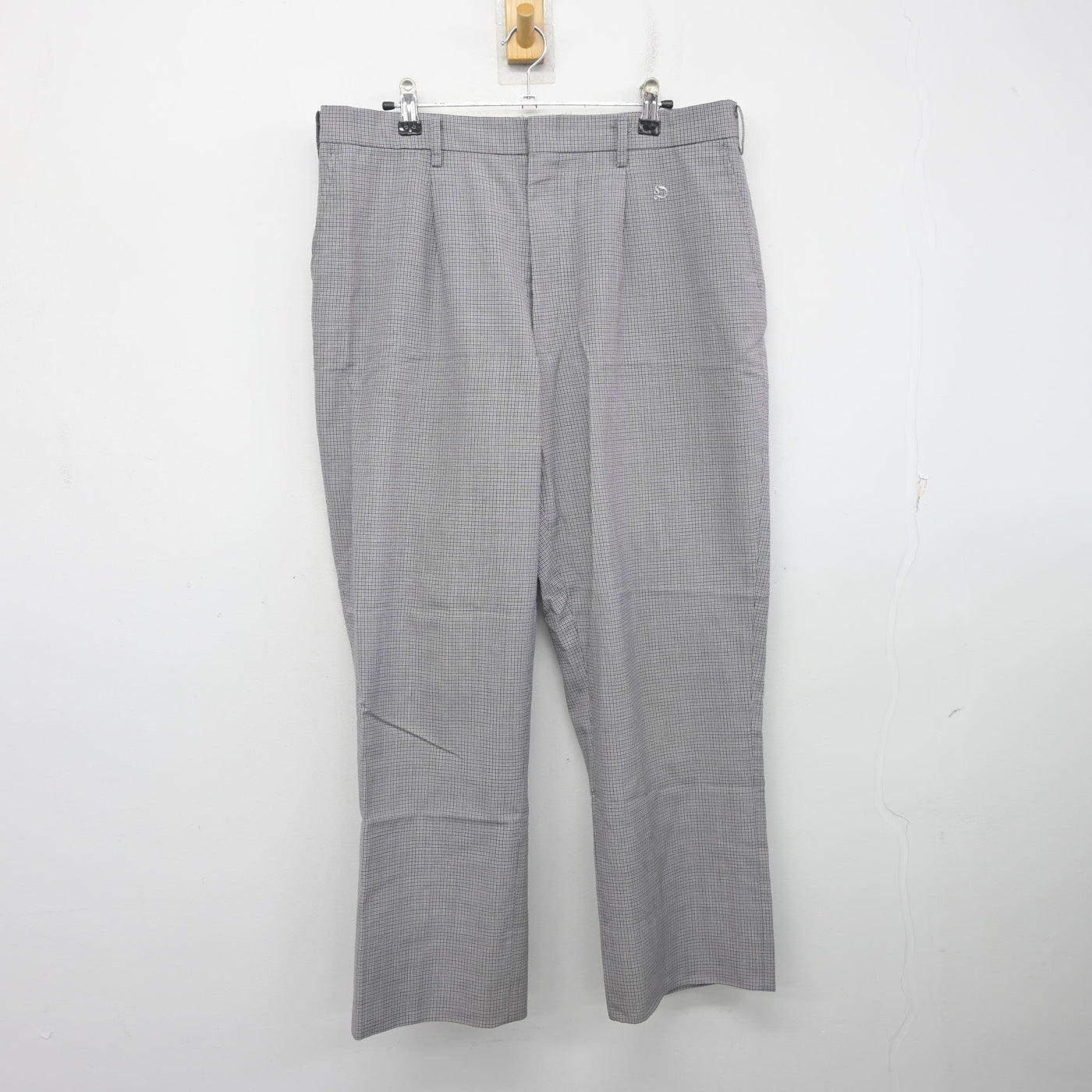 【中古】熊本県 小国高等学校 男子制服 2点 (シャツ・ズボン) sf104124