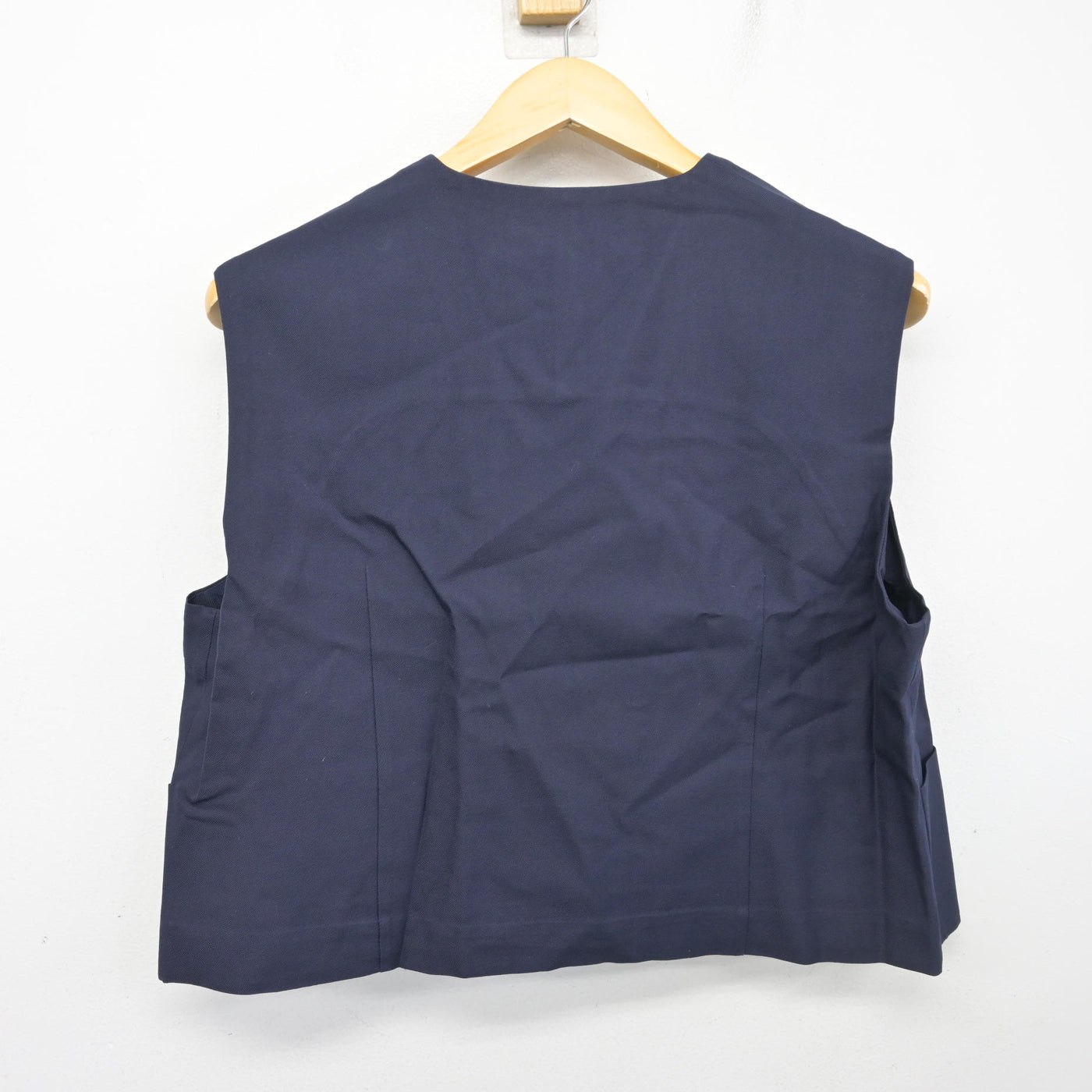 【中古】愛知県 同朋高等学校 女子制服 2点 (ベスト・スカート) sf104130