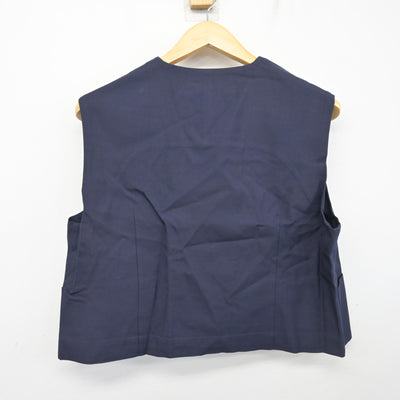 【中古】愛知県 同朋高等学校 女子制服 2点 (ベスト・スカート) sf104130