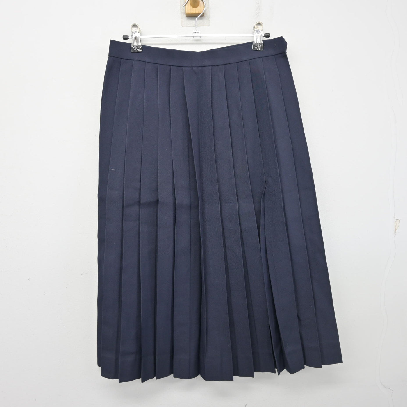 【中古】愛知県 同朋高等学校 女子制服 2点 (ベスト・スカート) sf104130