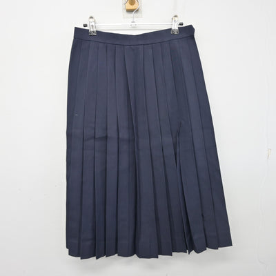 【中古】愛知県 同朋高等学校 女子制服 2点 (ベスト・スカート) sf104130