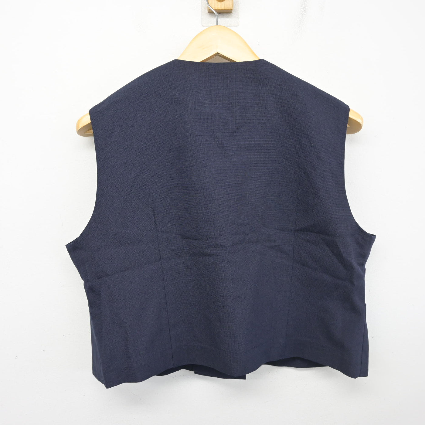 【中古】愛知県 同朋高等学校 女子制服 2点 (ベスト・スカート) sf104132