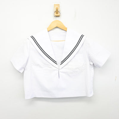 【中古】愛知県 志賀中学校 女子制服 2点 (セーラー服) sf104133