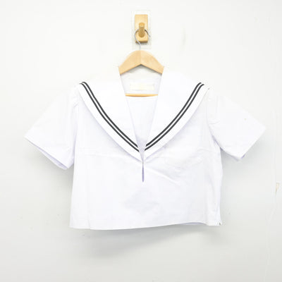 【中古】愛知県 志賀中学校 女子制服 2点 (セーラー服) sf104133