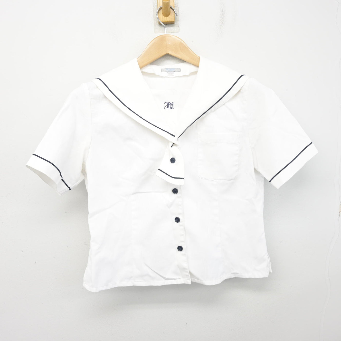 【中古】東京都 板橋有徳高等学校 女子制服 2点 (ブラウス・スカート) sf104139