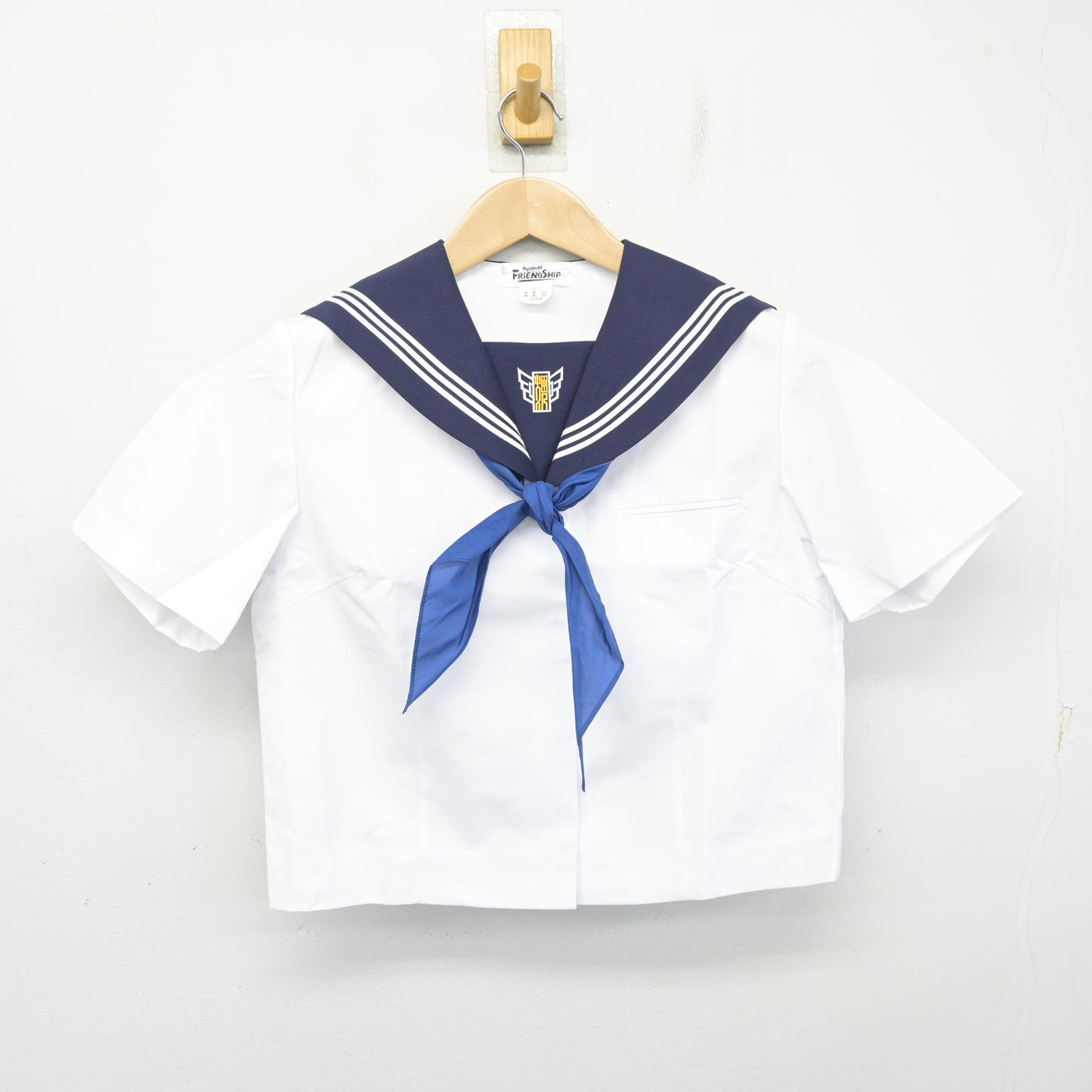 【中古】千葉県 畑沢中学校 女子制服 3点 (セーラー服・スカート) sf104141