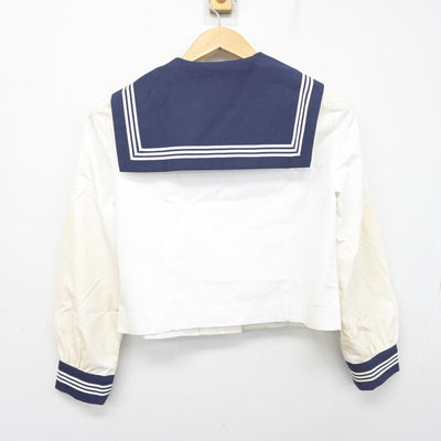 【中古】千葉県 畑沢中学校 女子制服 2点 (セーラー服・スカート) sf104142