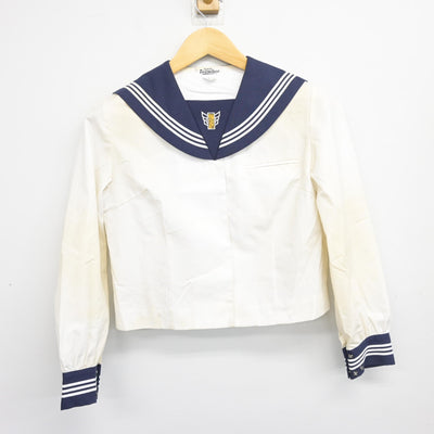【中古】千葉県 畑沢中学校 女子制服 2点 (セーラー服) sf104143