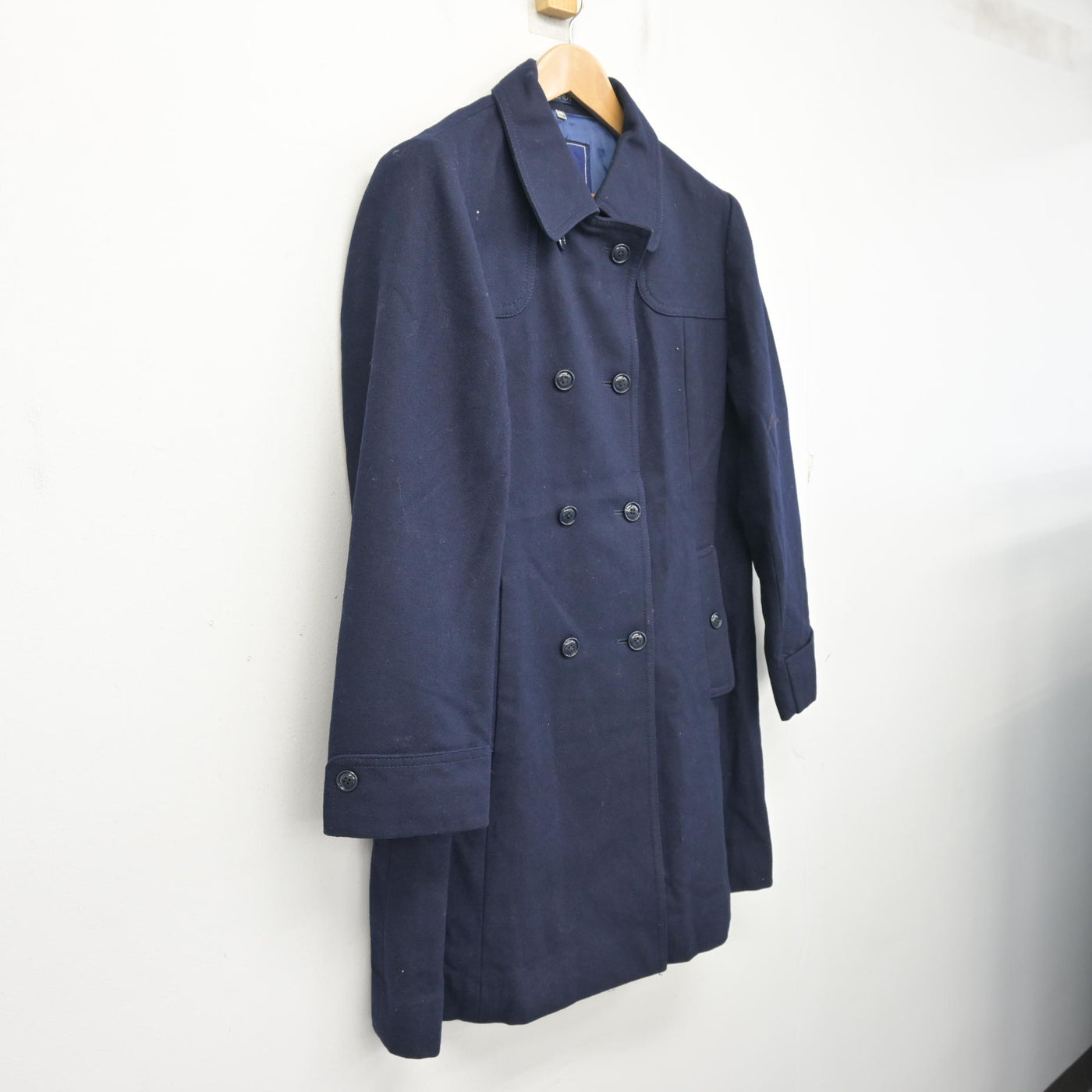 【中古】愛知県 志賀中学校 女子制服 1点 (コート) sf104145
