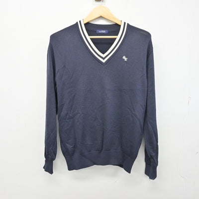 【中古】埼玉県 草加東高等学校 女子制服 2点 (ニット・ニットベスト) sf104146