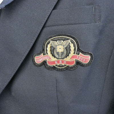 【中古】神奈川県 幸高等学校 女子制服 4点 (ブレザー・スカート) sf104153