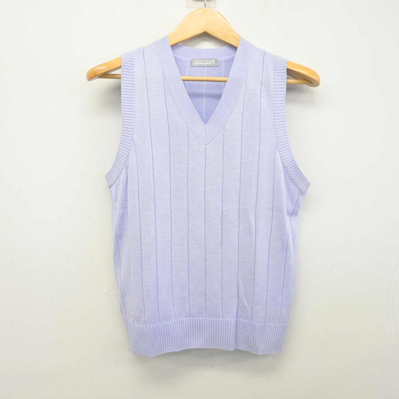 【中古】神奈川県 幸高等学校 女子制服 2点 (ニット・ニットベスト) sf104154